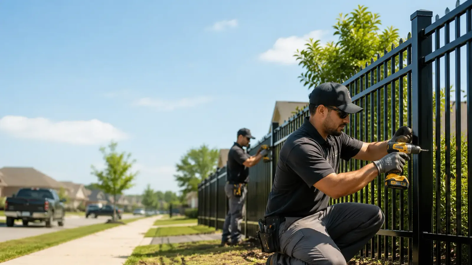 Metal Fence Installation in Metcalf, IL